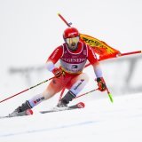 Deux jours après son titre en combiné par équipes, Loïc Meillard s'est paré de bronze en géant.